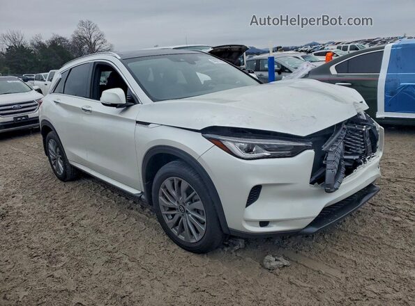 3PCAJ5BA8RF115223 2024 INFINITI QX50 White წინა მარჯვენა