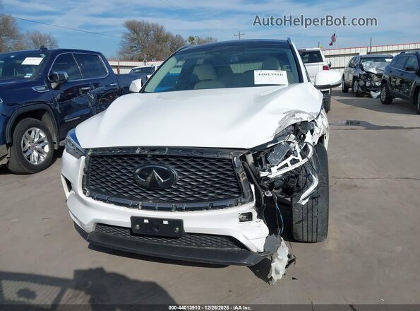 3PCAJ5BAXMF105429 2021 INFINITI QX50 Белый Вид щитка приборов