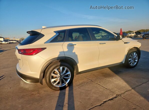 3PCAJ5BAXNF110681 2022 INFINITI QX50 White Rear right