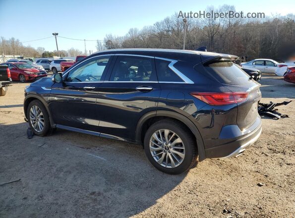 3PCAJ5BAXPF118654 2023 INFINITI QX50 Синий Задняя левая четверть