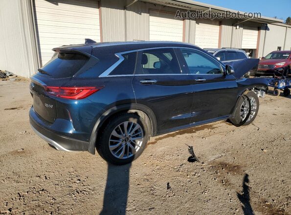 3PCAJ5BAXPF118654 2023 INFINITI QX50 Синий Задняя правая четверть