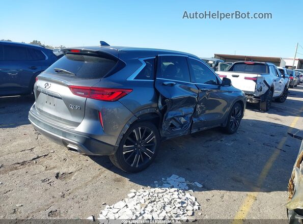 3PCAJ5BB0MF122104 2021 INFINITI QX50 Серый Задняя правая четверть