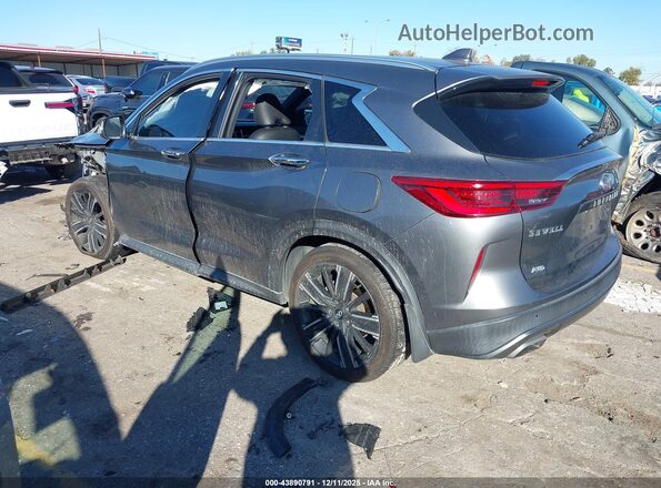3PCAJ5BB0MF122104 2021 INFINITI QX50 Серый Задняя левая четверть