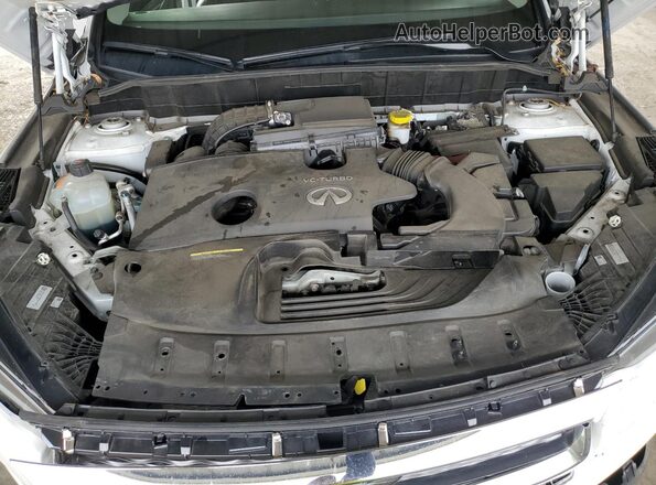3PCAJ5BB1RF105769 2024 INFINITI QX50 White Widok wnętrza z tyłu