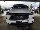 2024 Infiniti Qx50 Luxe White vin: 3PCAJ5BB1RF105769 Damage: Front Bumper Reinforcement, Broken, Replacement Required