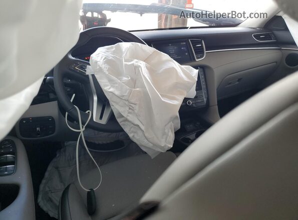 3PCAJ5BB3SF109604 2025 INFINITI QX50 Blue Vista del salpicadero