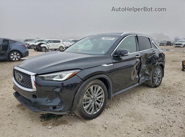 3PCAJ5BB5SF101911 2025 INFINITI QX50 Черный Передняя левая четверть