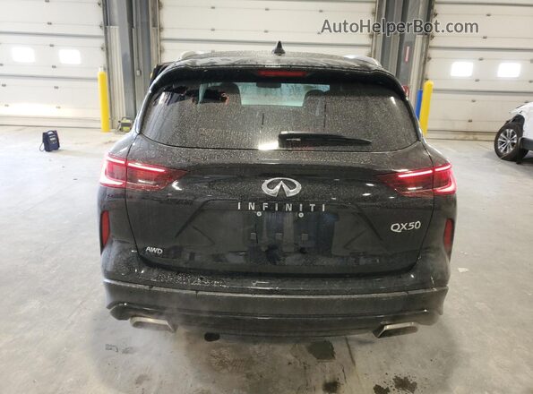 3PCAJ5BB7NF108220 2022 INFINITI QX50 Черный Вид сзади