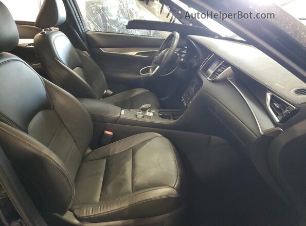 3PCAJ5BB7NF108220 2022 INFINITI QX50 Черный Вид салона спереди