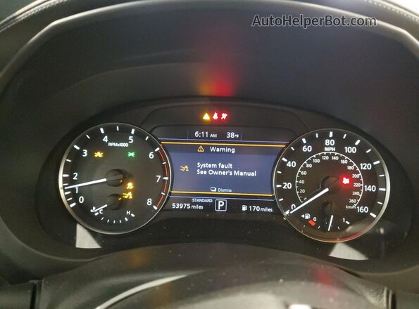 3PCAJ5BB7NF108220 2022 INFINITI QX50 Черный Вид щитка приборов