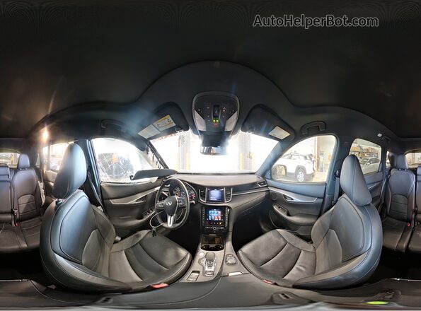 3PCAJ5BB7NF108220 2022 INFINITI QX50 Черный Панорамный вид салона 360°
