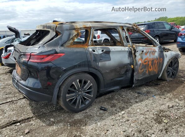 3PCAJ5BBXMF111627 2021 INFINITI QX50 Black Tył prawy