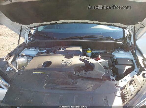 3PCAJ5BBXSF108210 2025 INFINITI QX50 White Вид ззаду
