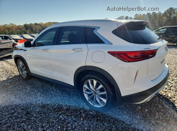 3PCAJ5CA7MF122882 2021 INFINITI QX50 Белый Задняя левая четверть