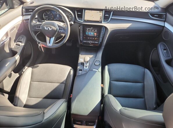 3PCAJ5CA7MF122882 2021 INFINITI QX50 Белый Вид панели приборов