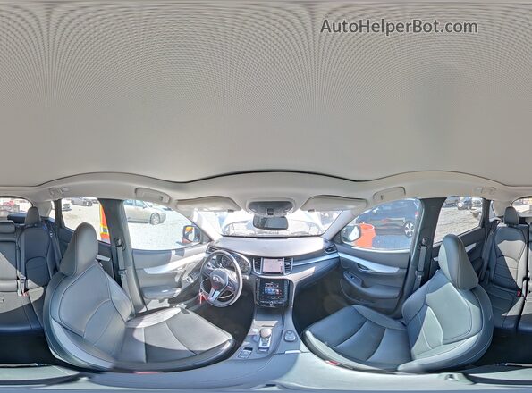 3PCAJ5CA7MF122882 2021 INFINITI QX50 Белый Вид наклейки с VIN-кодом