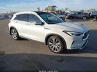 2021 Infiniti Qx50 Sensory Awd White vin: 3PCAJ5CB7MF108134