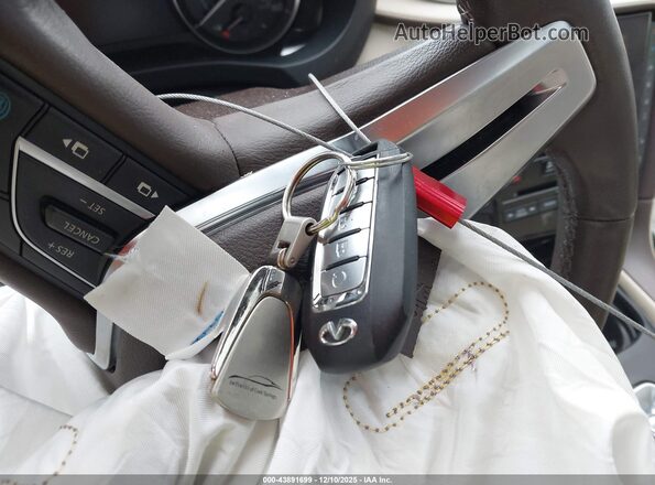 3PCAJ5DB6MF112903 2021 INFINITI QX50 White Вид панелі приладів