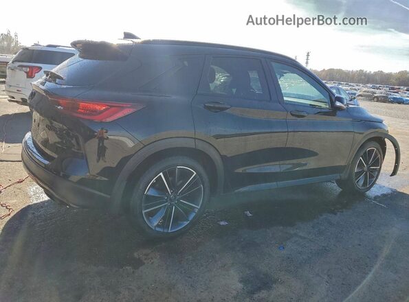 3PCAJ5FA6PF120881 2023 INFINITI QX50 Черный Задняя правая четверть