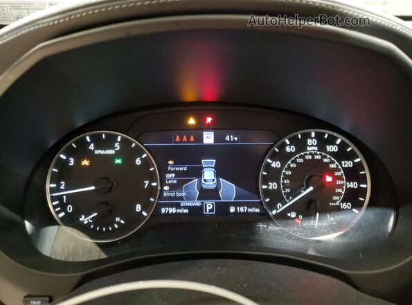 3PCAJ5FB0SF102863 2025 INFINITI QX50 Gray Вид щитка приладів