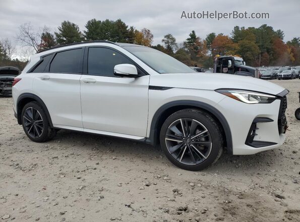 3PCAJ5FB3PF116117 2023 INFINITI QX50 Белый Передняя правая четверть