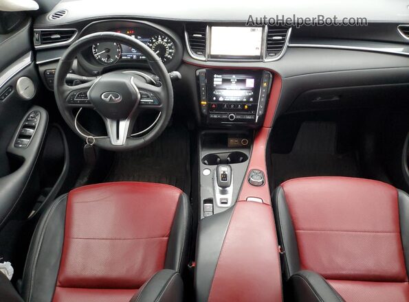 3PCAJ5FB3PF116117 2023 INFINITI QX50 Белый Вид панели приборов
