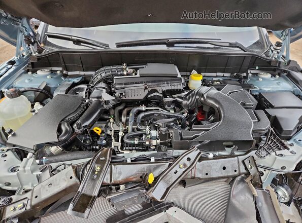 3PCAJ5FBXSF112932 2025 INFINITI QX50 Gray Vista del compartimento del motor