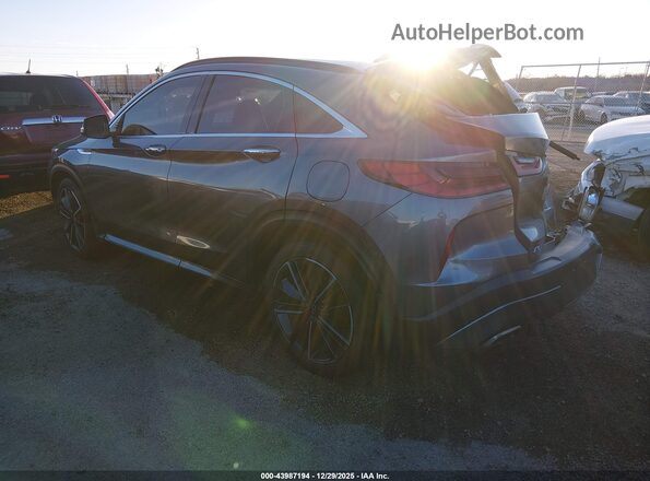 3PCAJ5J31NF110930 2022 INFINITI QX55 Серый Задняя левая четверть