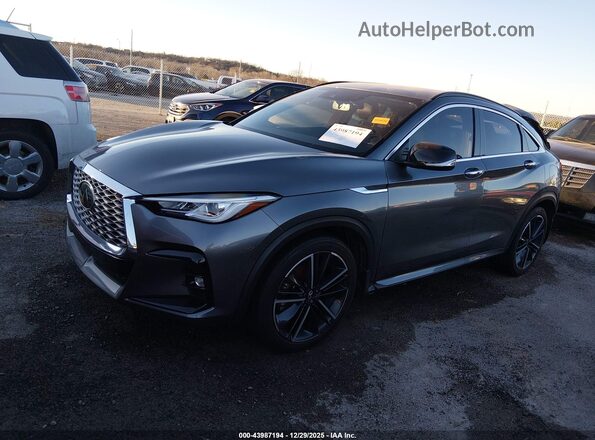 3PCAJ5J31NF110930 2022 INFINITI QX55 Серый Передняя левая четверть