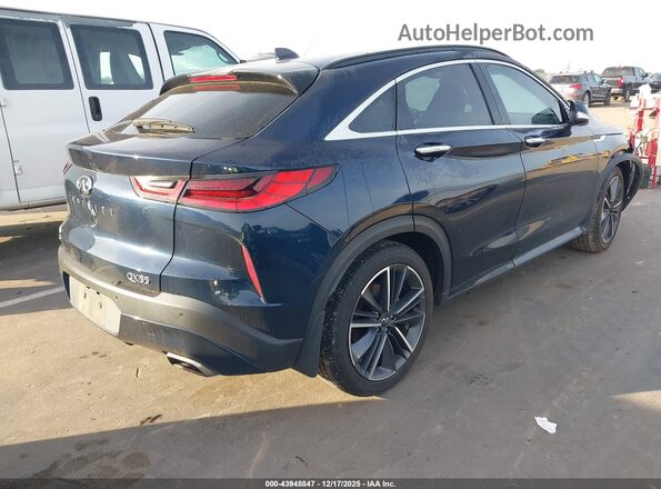 3PCAJ5JR4RF106431 2024 INFINITI QX55 Dark Blue Задняя правая четверть