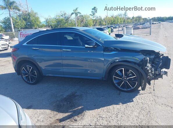 3PCAJ5JR6RF103823 2024 INFINITI QX55 Gray Widok wnętrza z tyłu