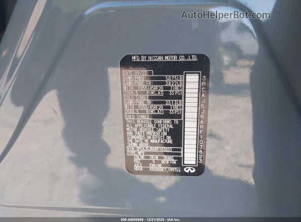 3PCAJ5JR6RF103823 2024 INFINITI QX55 Gray Widok komory silnika