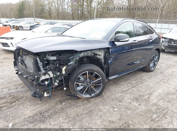 3PCAJ5JR9SF108830 2025 INFINITI QX55 Dark Blue Передняя левая четверть