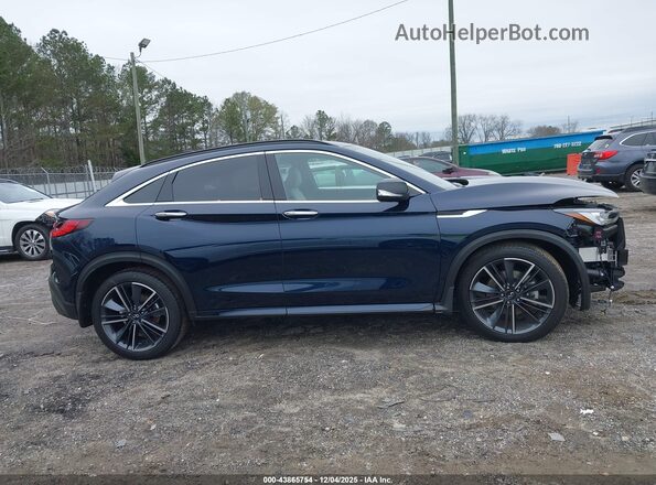 3PCAJ5JR9SF108830 2025 INFINITI QX55 Dark Blue Панорамный вид салона 360°