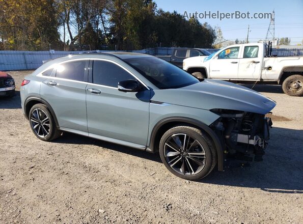 3PCAJ5K36NF115295 2022 INFINITI QX55 Серый Передняя правая четверть