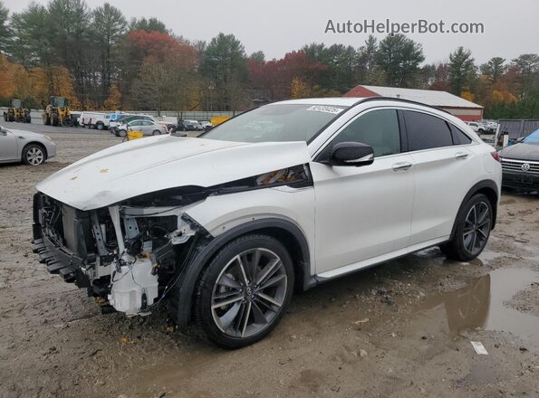 3PCAJ5KR6RF101729 2024 INFINITI QX55 Белый Передняя левая четверть