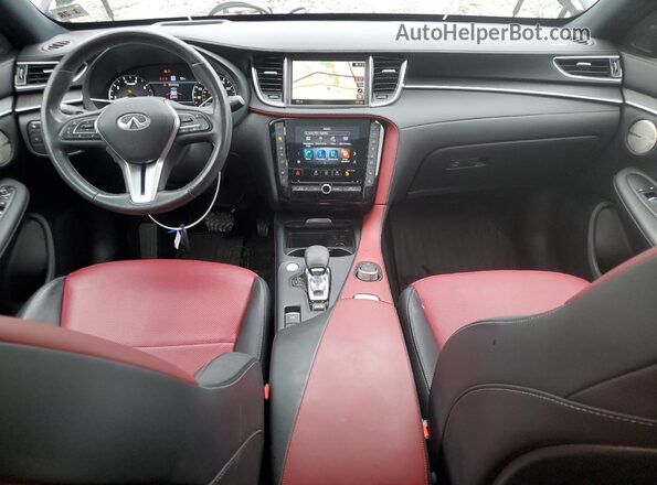 3PCAJ5LR0PF107215 2023 INFINITI QX55 Серый Вид панели приборов