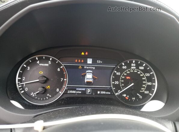 3PCAJ5LR0PF107215 2023 INFINITI QX55 Серый Вид щитка приборов