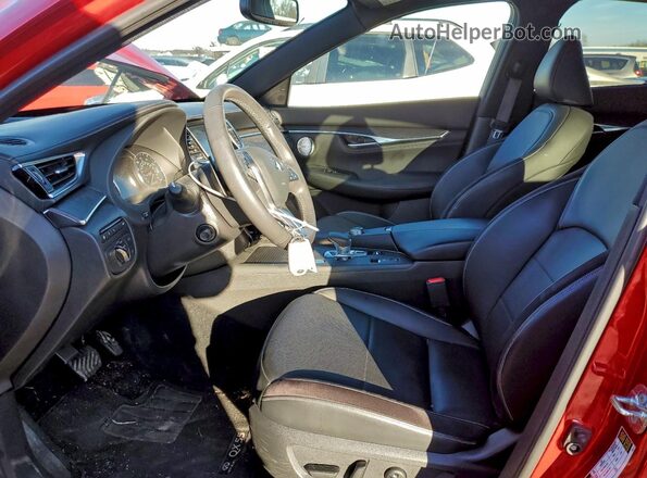3PCAJ5LR0PF117761 2023 INFINITI QX55 Burgundy Вид салону спереду
