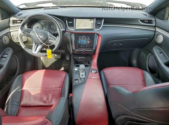 3PCAJ5LR1PF102007 2023 INFINITI QX55 Gray წინა პანელის ხედი