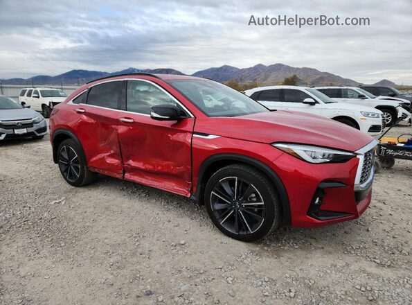 3PCAJ5LR3PF101554 2023 INFINITI QX55 Red Delantero derecho