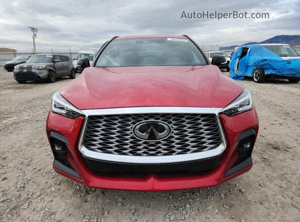 3PCAJ5LR3PF101554 2023 INFINITI QX55 Red Vista frontal