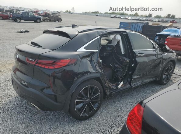 3PCAJ5LR6PF101662 2023 INFINITI QX55 Черный Задняя правая четверть