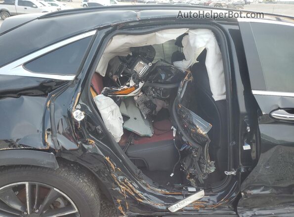 3PCAJ5LR6PF101662 2023 INFINITI QX55 Черный Вид задней части салона