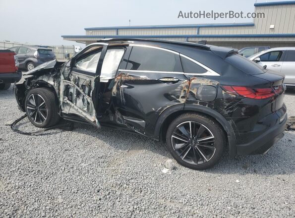 3PCAJ5LR6PF101662 2023 INFINITI QX55 Черный Задняя левая четверть