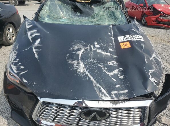 3PCAJ5LR6PF101662 2023 INFINITI QX55 Черный Вид подкапотного пространства