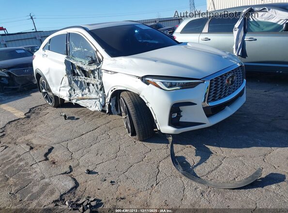 3PCAJ5LR7PF112475 2023 INFINITI QX55 Белый Передняя правая четверть