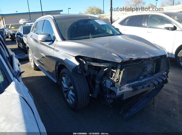 3PCAJ5M16KF136459 2019 INFINITI QX50 Серый Передняя правая четверть
