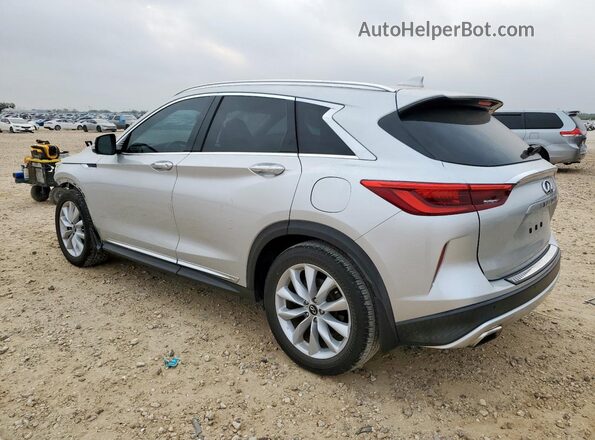 3PCAJ5M1XKF100211 2019 INFINITI QX50 Серебряный Задняя левая четверть