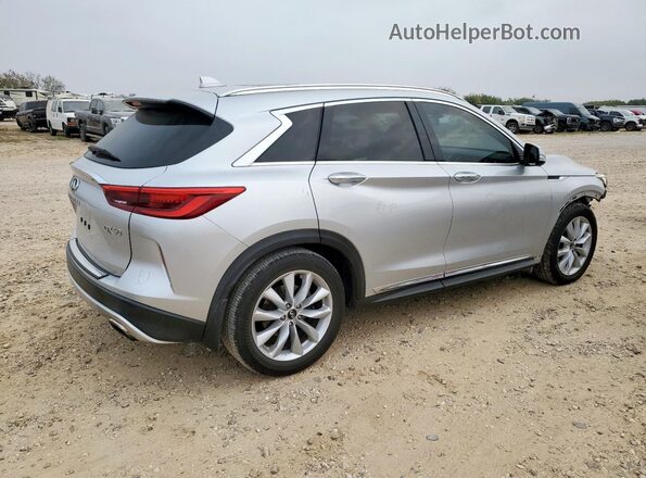 3PCAJ5M1XKF100211 2019 INFINITI QX50 Серебряный Задняя правая четверть